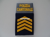 Schulterschlaufe, Polizia Cantonale, Graubünden, Fourier/Fw