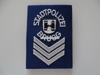 Schulterschlaufe Stadtpolizei Brugg, Wachtmeister