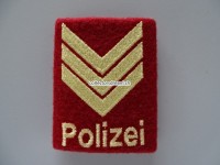Schulterschlaufe, Polizei Wm