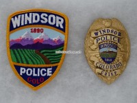 Metall Badge Chief, Windsor Police, Colorado
