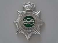 Bobbyhelm Metallabzeichen, British Staffordshire Police