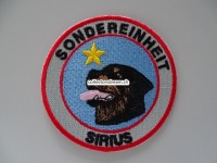 Stoffabzeichen / Patch Sondereinheit Sirius