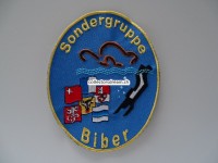 Stoffabzeichen / Patch Sondergruppe Biber