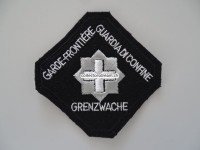 Patch / Stoffabzeichen Grenzwache, alte Rechteckige Version