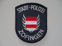 Patch / Stoffabzeichen Stadt-Polizei Zofingen