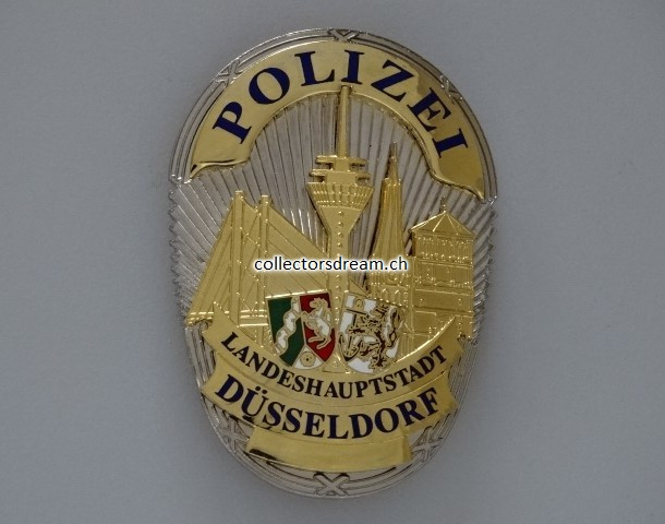 Dienstmarke / Badge IPA Polizei Düsseldorf