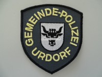Patch / Stoffabzeichen Gemeinde-Polizei Urdorf, grauer Stoff
