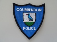 Patch / Stoffabzeichen Courrendlin Police 