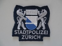 Patch / Stoffabzeichen Stapo Zürich, mit 5 Türmen