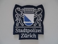 Patch / Stoffabzeichen Stapo Zürich, mit 5 Türmen