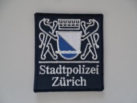 Patch / Stoffabzeichen Stapo Zürich, mit 5 Türmen