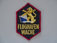 Patch / Stoffabzeichen Kapo Zürich, roter Rand