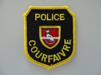 Patch / Stoffabzeichen Police Courfaivre / Jura