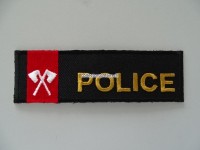 Patch / Stoffabzeichen Police Biel