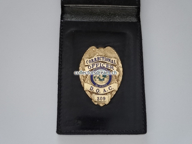 Dienstmarke Correctional Officer State of Alaska