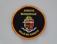 Patch / Stoffabzeichen Agent Municipaux Ville de Geneve, Stapo Genf