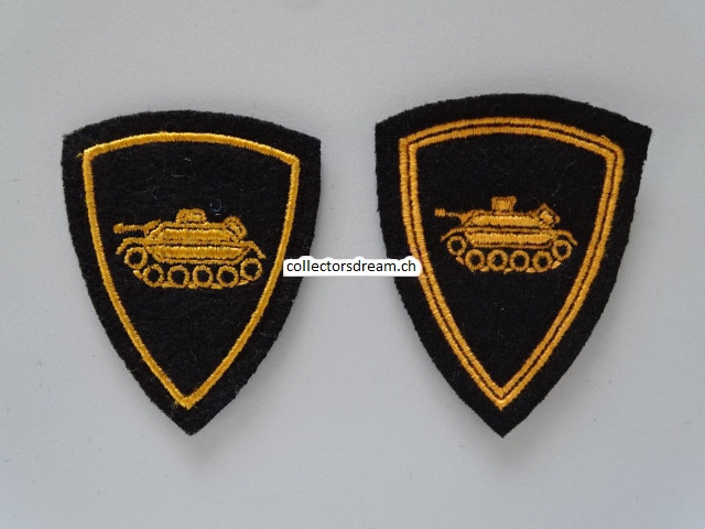 Oberarm Spezialisten Abzeichen 2-er Set Panzerbesatzung Ord. 1949