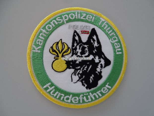 Patch Kapo Thurgau, Hundeführer