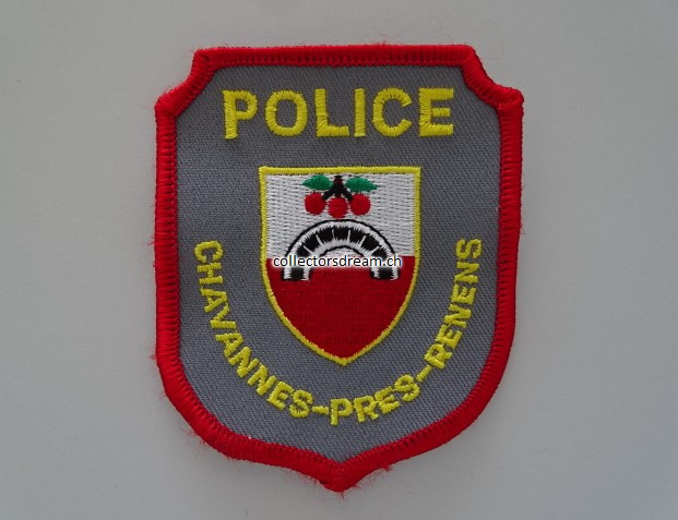 Patch / Stoffabzeichen Police Chavannes-pres-Rennens