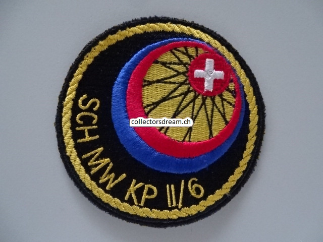 Patch / Stoffabzeichen Schweizer Armee, SCH MW KP II/6