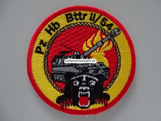 Patch / Stoffabzeichen Schweizer Armee Pz Hb Bttr II/54