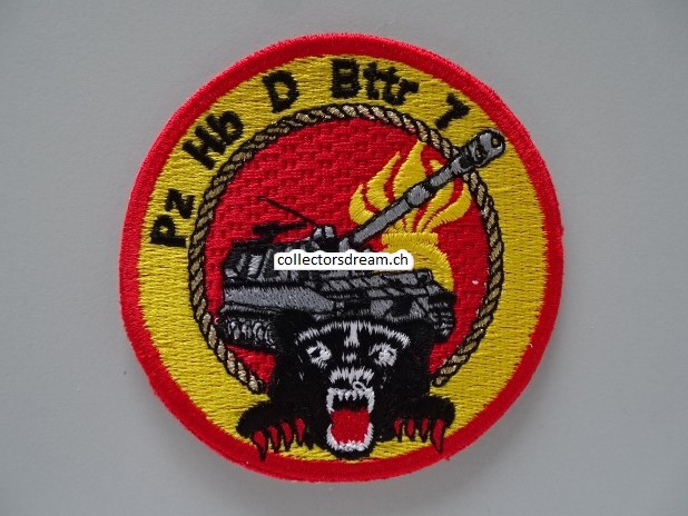 Patch / Stoffabzeichen Schweizer Armee Pz Hb D Bttr 7