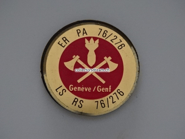 Beret Abzeichen / Emblem LS RS 76/276 Genève