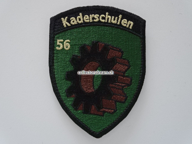 Patch /Stoffabzeichen, Klett, Kaderschulen 56