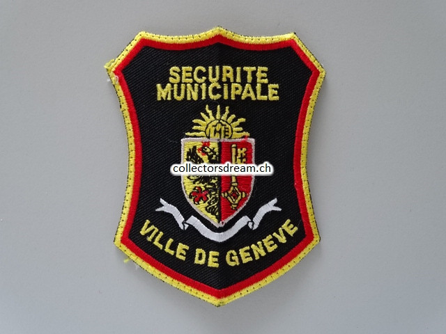Patch - Stoffabzeichen Securite Municipale Ville de Geneve