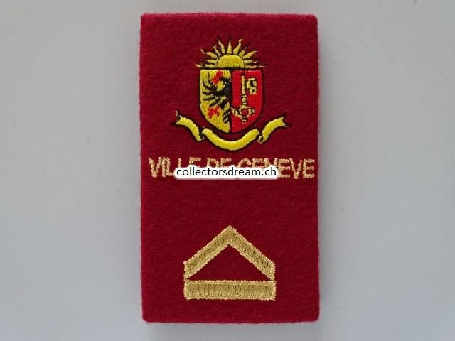 Schulterschlaufe / Patte Ville de Geneve Police