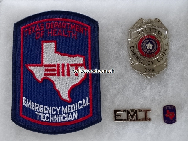 Dienstmarke - Badge Dallas Emergency Corps