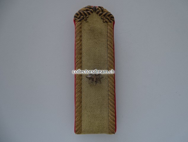 Stabsoffizier Schulterklappe Major Ord. 1898 Artillerie