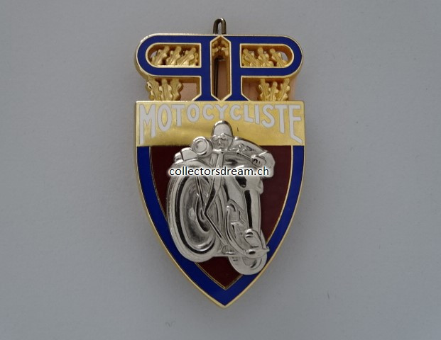 Metallabzeichen Police Paris Motocycliste