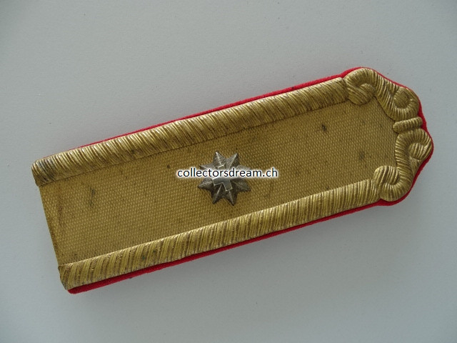 Schulterklappe (Einzelstück) Stabsoffizier Artillerie Major