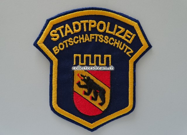 Patch - Stoffabzeichen ehemalige Stadtpolizei Bern