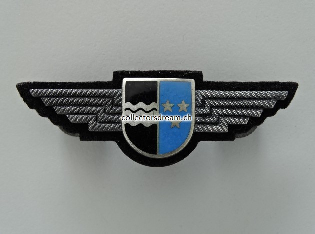 Metall Brustflügel Kapo Aargau