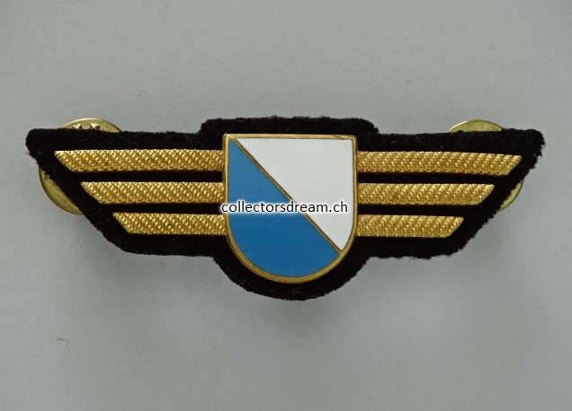 Metall Brustflügel Kapo Zürich