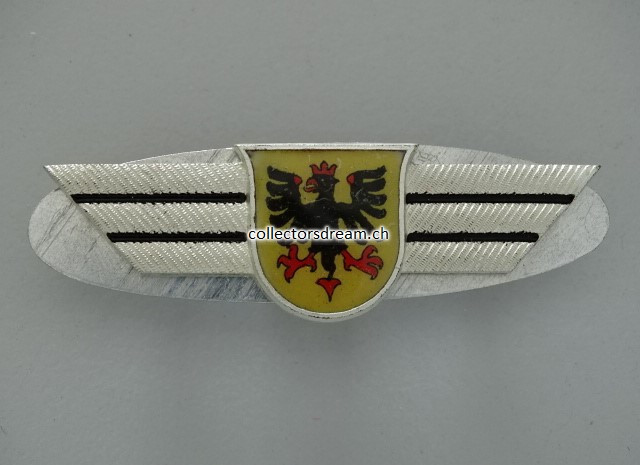 Metall Brustflügel Police Ville de Neuchatel / Neuenburg
