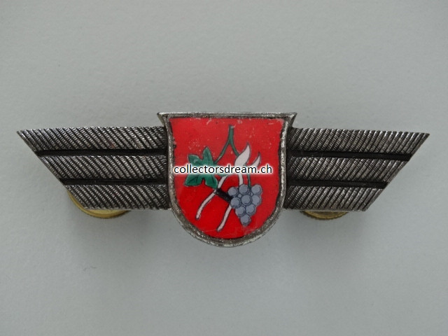 Metall Brustflügel Polizia Tenero-Contra Ticino