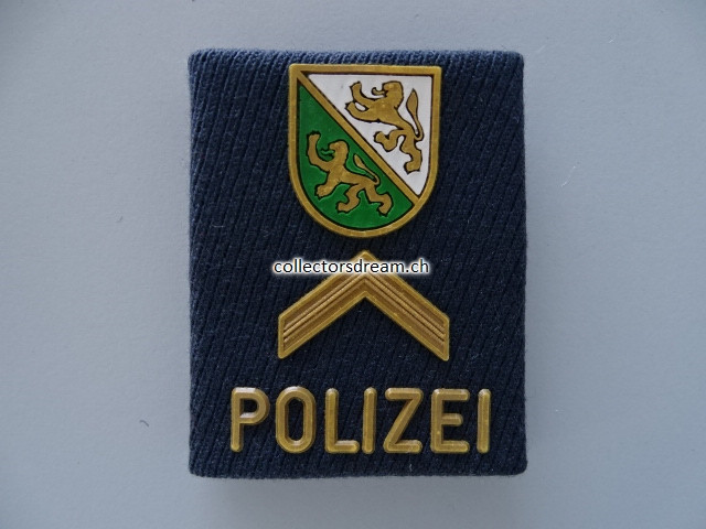 Schlaufe / Patte Kapo Thurgau Gfr. gummiert