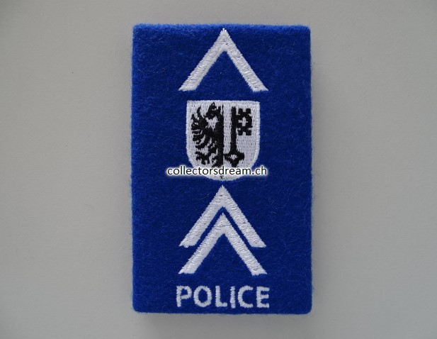 Schlaufe / Patte Police Genève Adjudant