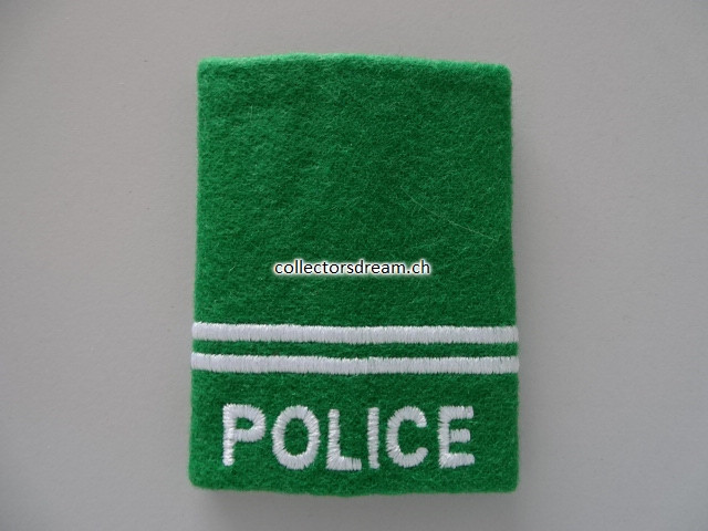 Schlaufe / Patte Police Genève Aéroport Premier-lieutenant / Oberleutnant
