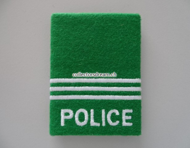 Schlaufe / Patte Police Genève Aéroport Capitaine / Hauptmann