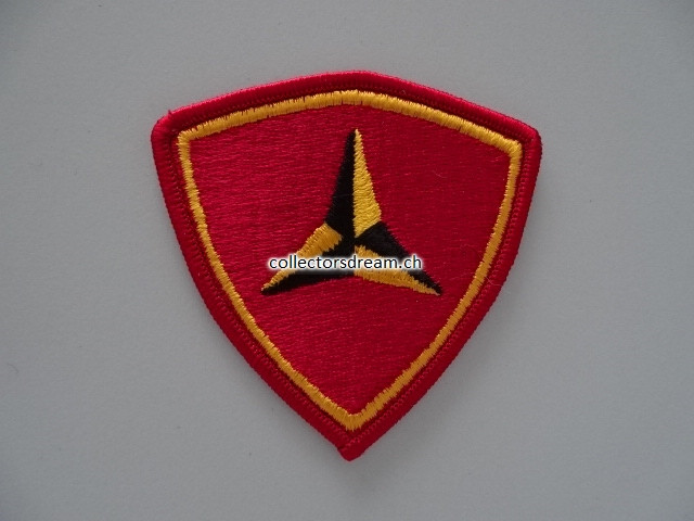 Stoffabzeichen / Patch U.S.M.C. 3rd. Marine Div.