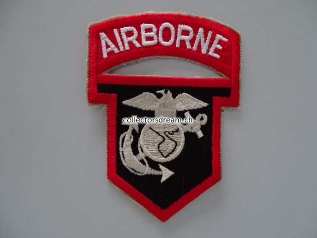 Stoffabzeichen / Patch U.S.M.C. Airborne