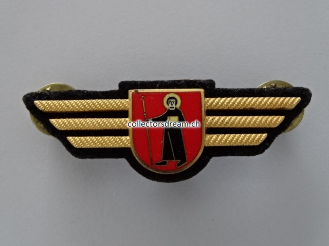 Metall Brustflügel Kapo Glarus