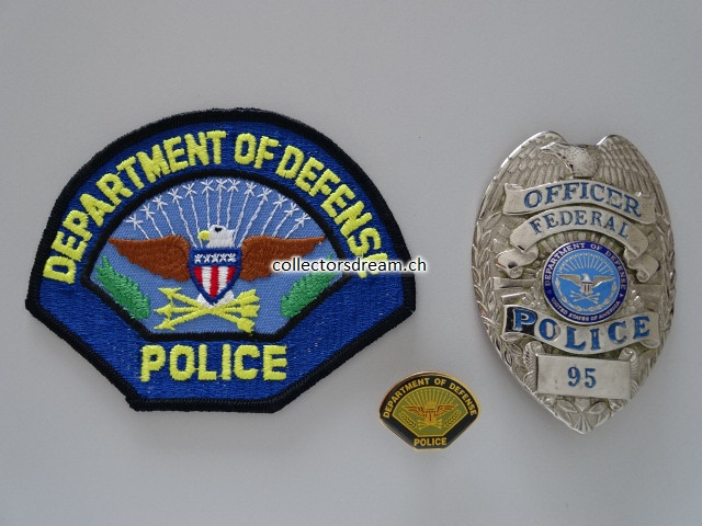 Police Officer Badge Federal Police 1970/80'er Jahre