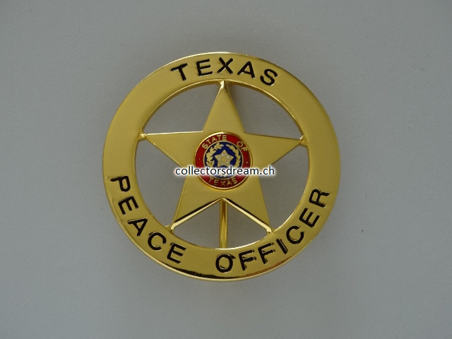 Texas Stern " Peace Officer " State of Texas