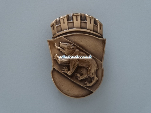 Mützenabzeichen ehemalige Stadtpolizei Bern