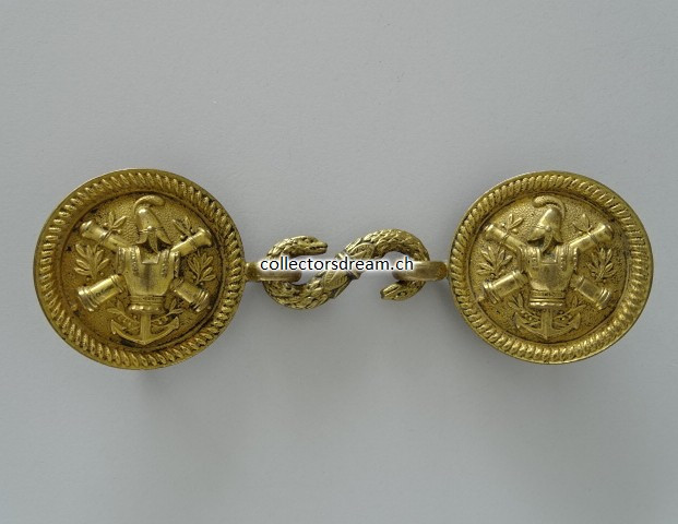 Gurtschliesse aus Messing Frankreich L'école Polytechnique Model 1830